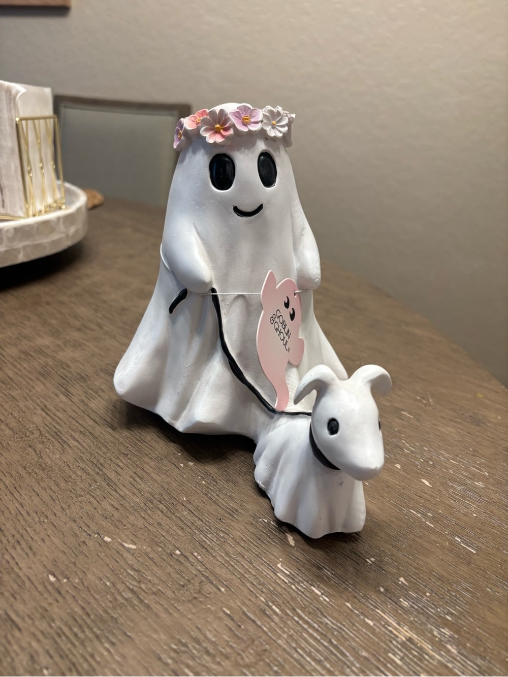 Goblin & ghoul Ghost walking dog